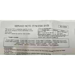 Carte de contrôle Mitsubishi T7WE90315